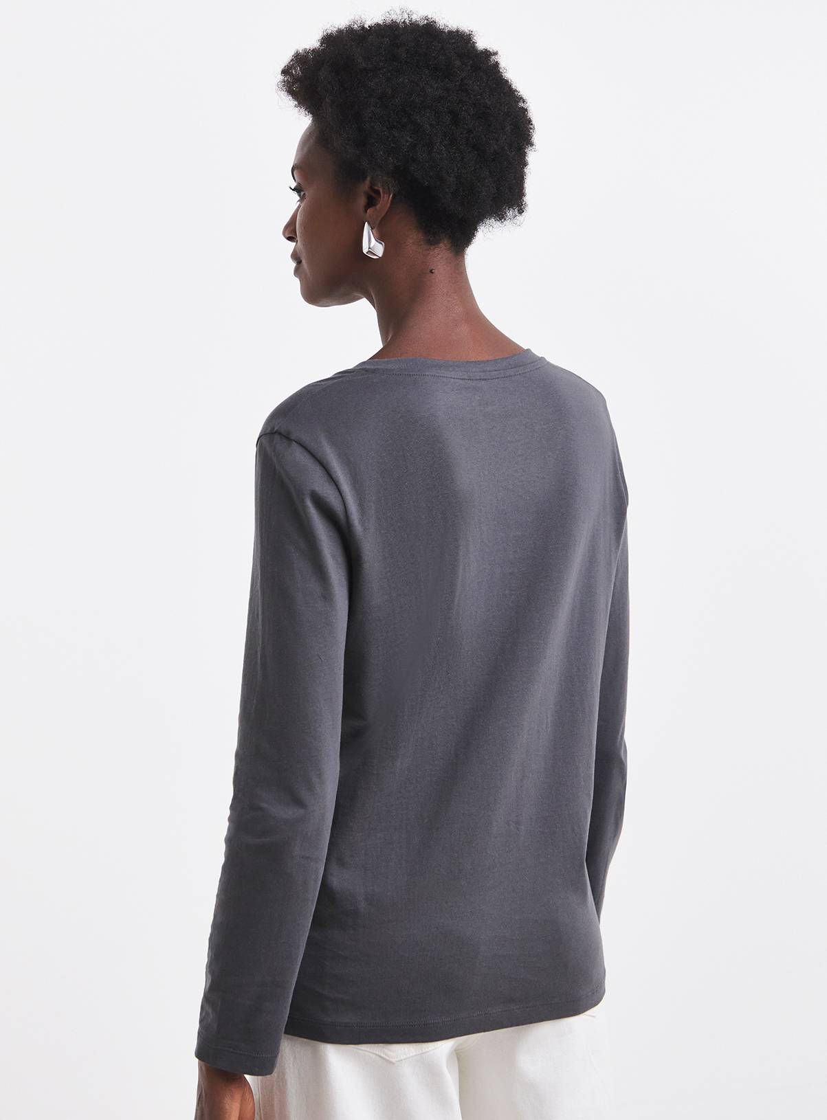 JD WILLIAMS 3 Pack V Neck Long Sleeve Top 8 - Image 2